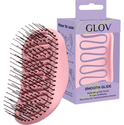 GLOV - Smooth Glide Detangling Hair Brush, 1 szt - szczotka do rozczesywania włosów ze słomy pszenicznej
