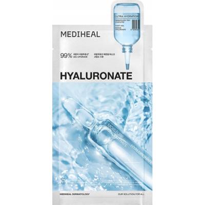 MEDIHEAL - Hyaluronate Essential Mask Ultra Hydration, 24 ml - nawilżająca maska do twarzy w płachcie