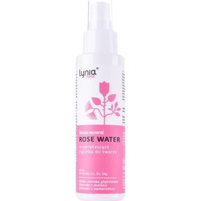 Lynia - Renew Mineral Rose Water, 100 ml - mineralizująca mgiełka różana do twarzy