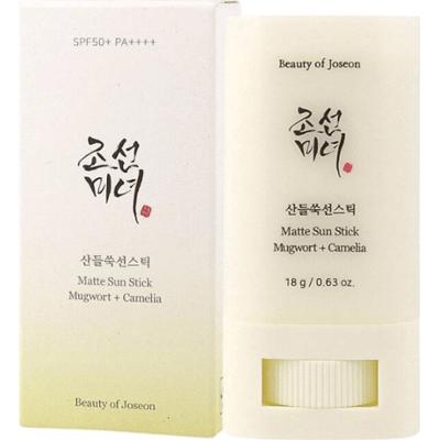 Beauty of Joseon - Matte Sun Stick Mugwort + Camelia SPF50+ PA++++, 18 g - spf w formie sztyftu