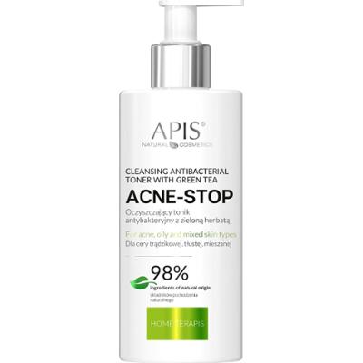 APIS - ACNE-STOP Home terApis Oczyszczający tonik z zieloną herbatą, 300ml