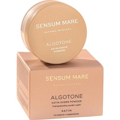 Sensum Mare - ALGOTONE Satin Sheer Powder, 10 g - transparentny sypki puder o satynowym wykończeniu