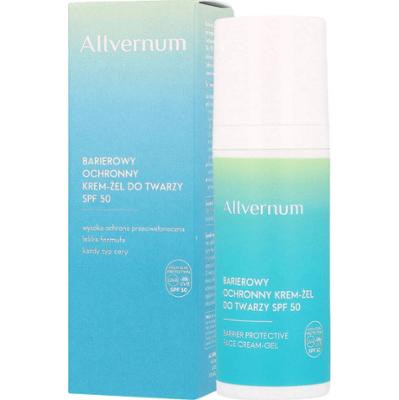 ALLVERNUM - Barrier Protective Face Cream-Gel SPF50, 50 ml - barierowy ochronny krem-żel do twarzy