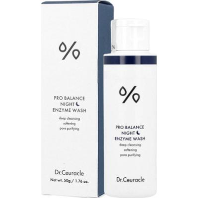 Dr.Ceuracle - Pro Balance Night Enzyme Wash, 50 g - enzymatyczny proszek do oczyszczania twarzy na noc