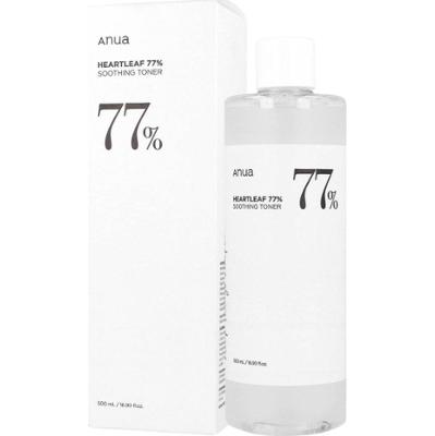 ANUA - Heartleaf 77% Soothing Toner (jumbo size), 500ml - kojący tonik do twarzy