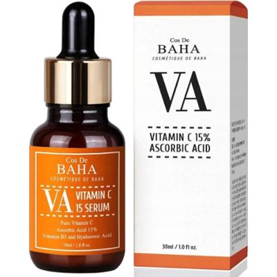 COS DE BAHA - VA Vitamin C 15% Ascorbic Acid Serum, 30 ml - rozjaśniające serum do twarzy z witaminą C