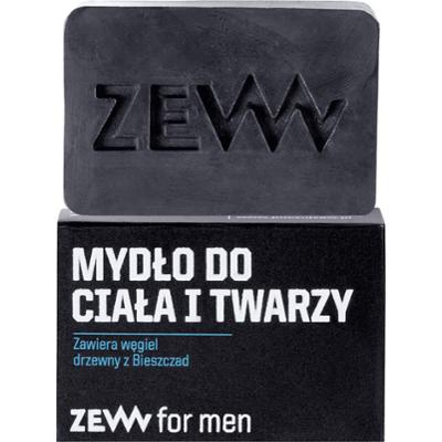 ZEW- FOR MEN Body And Face Soap, 80 g - mydło do ciała i twarzy z węglem drzewnym
