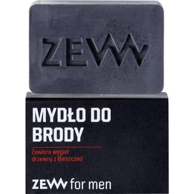 ZEW- FOR MEN Beard Soap, 85 g - mydło do brody z węglem drzewnym