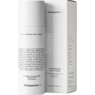 Transparent Lab - C4 Hydrating Milky Toner, 130 ml - tonik do twarzy wzmacniający barierę hydrolipidową