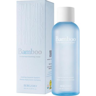 BERGAMO - Bamboo Penta-Hyal Soothing Toner, 180 ml - nawilżający tonik do twarzy