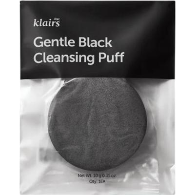 KLAIRS - Gentle Black Cleansing Puff, 10 g