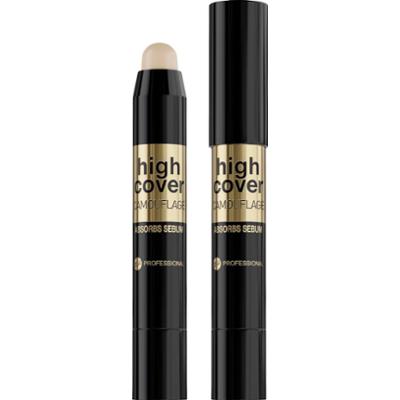 Bell PRO - High Cover Camouflage 01 Light, 3.7 g - wegański kryjący korektor do twarzy i pod oczy