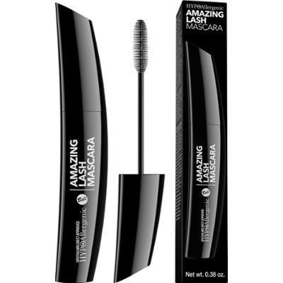 Bell - HYPOAllergenic Amazing Lash Mascara 01 Extreme Black, 11 g - hypoalergiczny tusz z efektem teatralnych rzęs