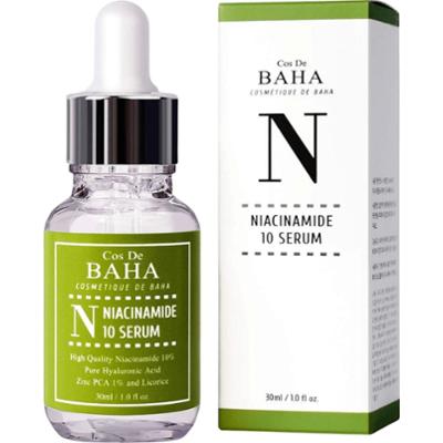 COS DE BAHA - N Niacinamide 10 Serum, 30 ml - rozjaśniajace serum do twarzy regulujące sebum