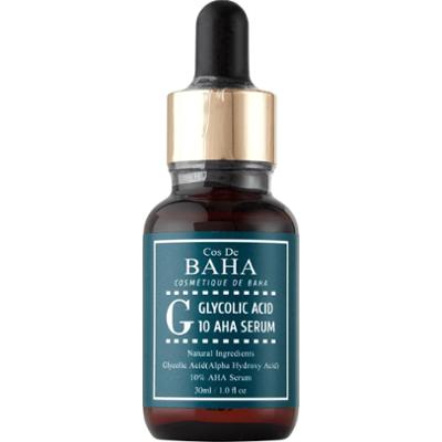 COS DE BAHA - G Glycolic Acid 10 AHA Serum, 30 ml - złuszczające serum do twarzy z 10% kwasem glikolowym
