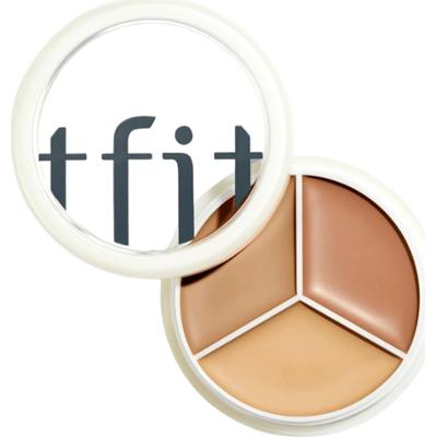 TFIT - Cover Up Pro Concealer 04 Dark, 15 g - trójkolorowa paleta korektorów