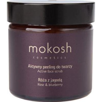 MOKOSH - Aktywny peeling do twarzy Róża z jagodą, 60ml