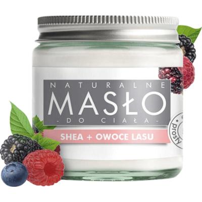 e-Fiore - Body Butter, 120 ml - masło do ciała shea + owoce lasu