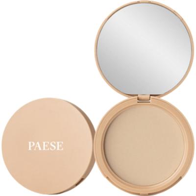 PAESE - Semi-Transparent Matte Powder 1A Warm Beige, 9 g - półtransparentny puder matujący