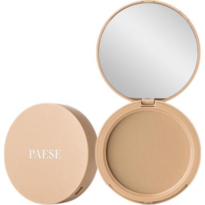 PAESE - Illuminating Covering Powder 1C Warm Beige, 9 g - puder rozświetlająco-kryjący