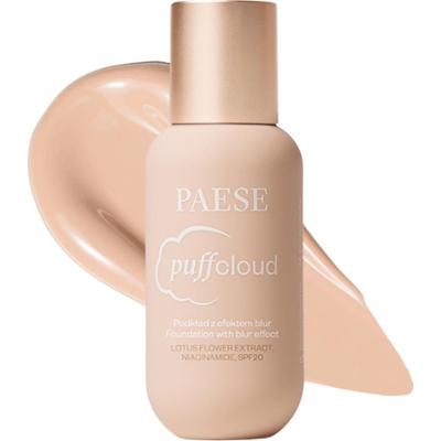 PAESE - Puff Cloud Foundation With Blur Effect 03W Sand Beige SPF20, 37 ml - podkład z efektem blur