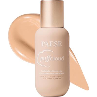 PAESE - Puff Cloud Foundation With Blur Effect 04W Shell Beige SPF20, 37 ml - podkład z efektem blur