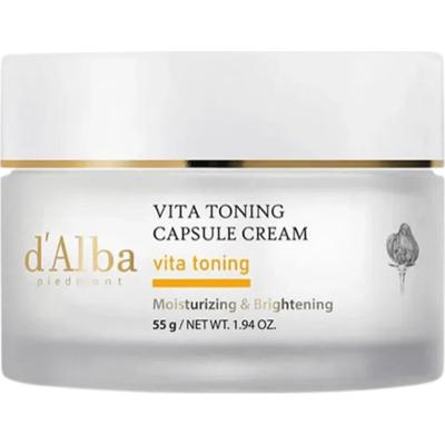 d'Alba - Vita Toning Capsule Cream, 55 g - rozświetlający krem witaminowy do twarzy