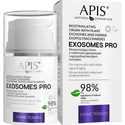 APIS - Exosomes Pro Biostimulating Cream, 50 ml - biostymulujący krem z roślinnymi egzosomami i egzopolisacharydami morskimi
