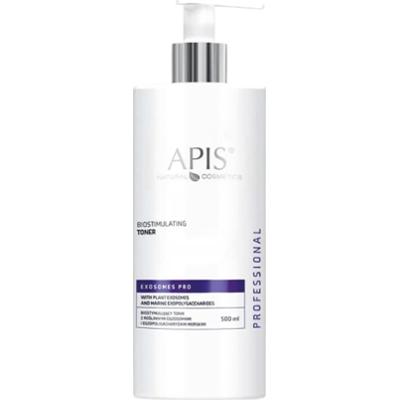 APIS - Exosomes PRO Biostimulating Toner, 500 ml - biostymulujący tonik z roślinnymi egzosomami i egzopolisacharydami morskimi