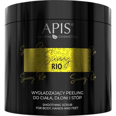 APIS - SUNNY RIO Smoothing Scrub For Body, Hands And Feet, 700 g - wygładzający peeling do ciała, dłoni i stóp