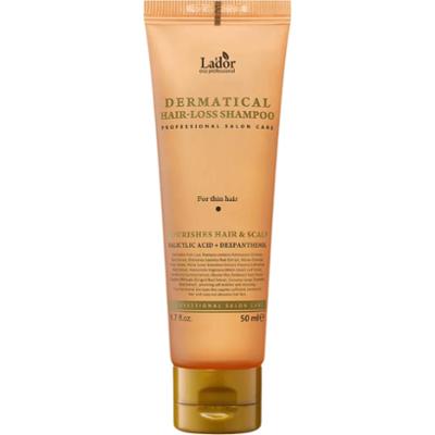 LADOR - Dermatical Hair-Loss Shampoo For Thin Hair, 50 ml - wzmacniający szampon do włosów