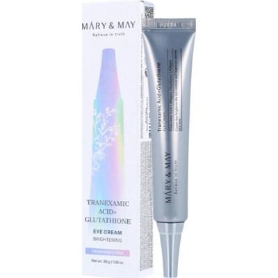 Mary&May - Tranexamic Acid+ Glutathion Eye Cream, 30ml - rozjaśniający krem pod oczy