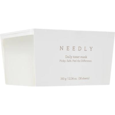 Needly - Daily Toner Mask, 30 szt - nawilżająco-kojąca maseczka tonizująca do twarzy w płachcie