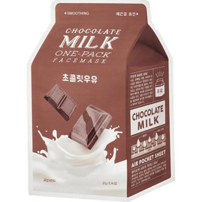 A'pieu- Chocolate Milk One Pack, 21 g - nawilżająca maska do twarzy w płachcie