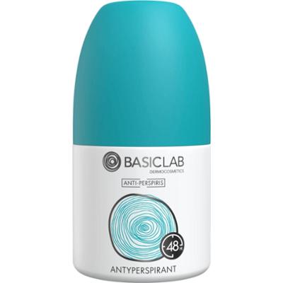 BASICLAB - Anti-Perspiris Antyperspirant 48h, 50 ml + 10 ml