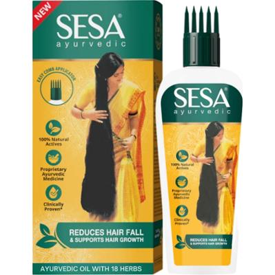 Sesa - Ayurvedic Anti-Hair Fall Oil, 180 ml - ajurwedyjski olej przeciw wypadaniu włosów