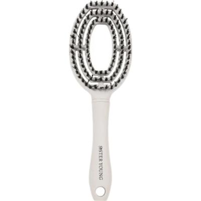SISTER YOUNG - COCO Hair Brush, 1 szt - szczotka do włosów w kolorze białym
