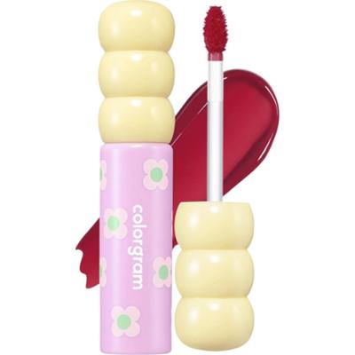 Colorgram - Fruity Glass Tint 08 Lovely Raspberry, 3 g - błyszczyk do ust z efektem tintu