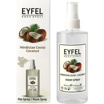 EYFEL - Room Spray COCONUT, 400 ml - odświeżacz powietrza w sprayu o kokosowym zapachu