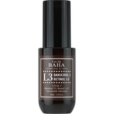 COS DE BAHA - L3 Bakuchiol 2% Retinol 1% Serum, 30 ml - przeciwzmarszczkowe serum do twarzy