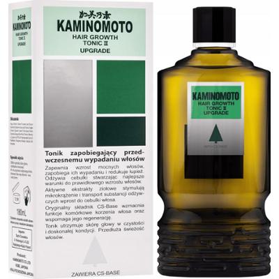Kaminomoto - Hair Growth Tonic II upgrade, 180 ml - Tonik do włosów hamujący łupież, świąd i wypadanie włosów
