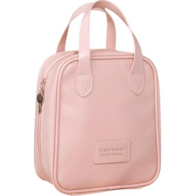 ECARLA - Różowy organizer na kosmetyki z rączką, 1 szt