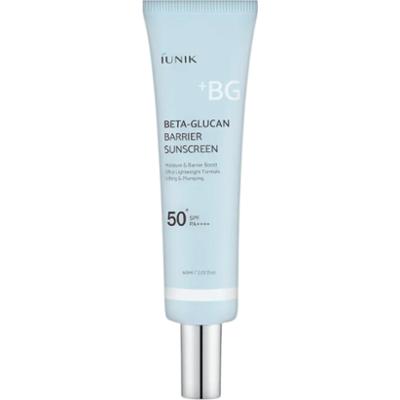 iUNIK - Beta-Glucan Barrier Sunscreen SPF50+ PA++++, 60 ml - nawilżający krem przeciwsłoneczny do twarzy