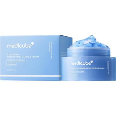 Medicube - Hyaluronic Moisturizing Capsule Cream, 55 g - kapsułkowy krem nawilżający do twarzy