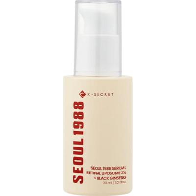 K-SECRET - SEOUL 1988 Serum: Retinal Liposome 2% + Black Ginseng, 30 ml - przeciwstarzeniowe serum do twarzy