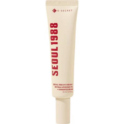 K-SECRET - SEOUL 1988 Eye Cream: Retinal Liposome 4% + Fermented Bean, 30 ml - przeciwstarzeniowy krem pod oczy