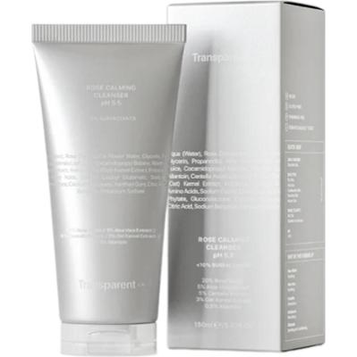 Transparent Lab - Rose Calming Cleanser PH 5.5, 150ml - Delikatny Żel do Mycia Twarzy z Różą Damasceńską