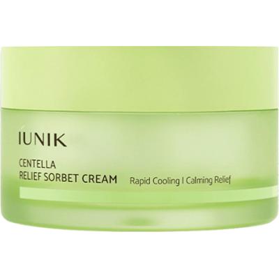 IUNIK - Centella Relief Sorbet Cream, 50 ml - nawilżająco-kojący sorbetowy krem do twarzy