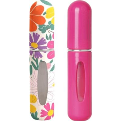 ECARLA - Zestaw 2 wielokolorowych atomizerów podróżnych na perfumy, 5 ml