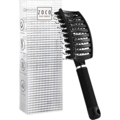 SISTER YOUNG - ZOCO BLACK Hair Brush, 1 szt - szczotka do włosów z włosiem dzika w kolorze czarnym
